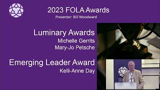 FOLA Spring Plenary 2024: 2023 FOLA Awards