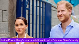 Prince Harry closes in on mother Princess Diana's family amid royal snub #trending #news