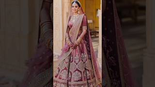 new wedding lehenga 💗 crop top lehenga 💗 wedding dress 👗 #shorts #viral #short #trending