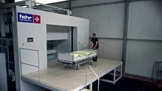 Buffer system for hospital beds