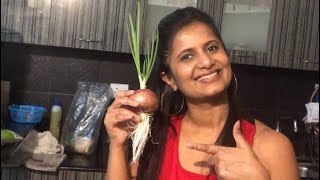 Grow Veggie From Your Kitchen At Zero Cost-Spring Onion