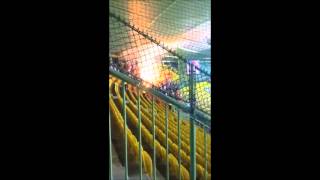 Pyro & Choreo - Rapid vs. Ajax (Rapid Wien - Ajax Amsterdam 2:2 | 29.07.15)