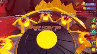 *Hatching 5 Solar Chaos Eggs* [Part 9] [Dragon Adventures Solstice Event 2023] |Roblox|