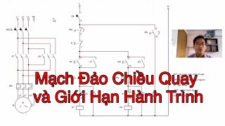 Mạch đảo chiều động cơ 3 pha và giới hạn hành trình | Giải thích nguyên lý