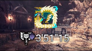 MHW:I [PC]  MR☆6 Special Arena: MR Zinogre SOLO CB 3:51