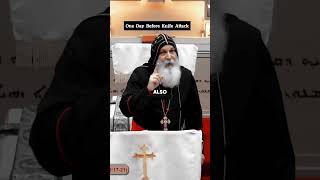 Bishop Mar Mari Emmanuel BEFORE and AFTER knife attack forgives AND prays for the attacker