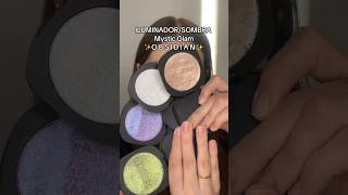 😮 ILUMINADOR OBSIDIAN RUBY ROSE | Iluminador e sombra Cream Mystic Glow #rubyrose