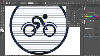 Cycling/ Bike Logo Design| Logo Design Tutorial| @DesignScenes