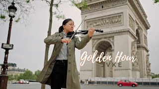 Golden Hour - @JVKE  Violin Cover by Riya Jane Yulde