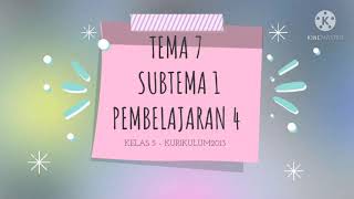 Tema 7 Subtema 1 Pembelajaran 4