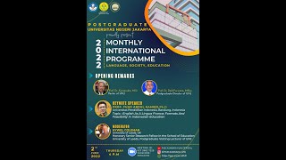 Monthly International Programme Postgraduate UNJ #7