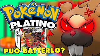 Puoi FINIRE POKÉMON PLATINO con solo BIDOOF?