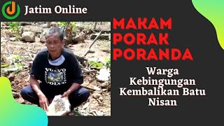 Makam Porak Poranda, Warga Bingung Kembalikan Posisi Batu Nisan #beritaterkini #berita