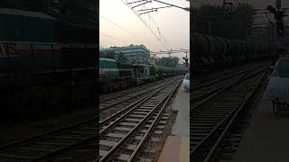 Oil Tanker Train (Black Oil) #shorts #indianrailways