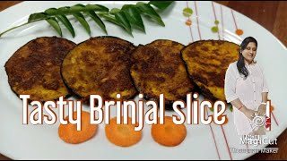 Tasty Brinjal slices fry