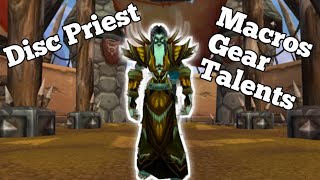 PVP Disc Priest talents, macros, and gear! [TBC]