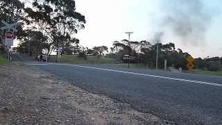 Steamranger Rx207/621 on Southern Encounter Accelerating through Purcell Road