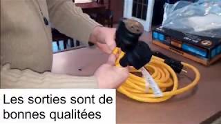 Cable Firman 1105 pour génératrice