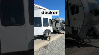 Flooded Double Decker Camper #camper #shorts