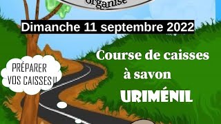 course de caisse à savon C7,C8,C9 Uriménil