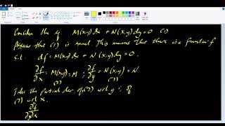 Exact Equations   Part 1