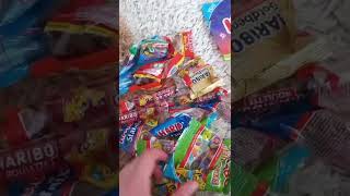 haribo 1 .parti. jelibon dünyası.surpriz dolu paket. #shorts #tiktok #trending #çocukdünyası #asmr