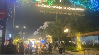 Phố đi bộ phố đêm Hà Nội OceanPark