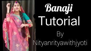 Banaji dance Tutorial|Akanksha Sharma |SP Jodha|Nikita Kumawat|rajasthani song