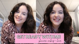 get ready with me | skincare + makeup + hair | LITERALLY LYDIA