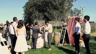 Cornerstone Gardens Sonoma Wedding Video Sample