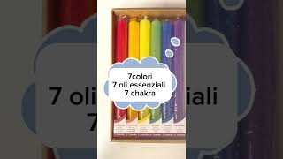 Candele per la meditazione? Set Chakra