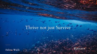 Thrive Not Just Survive: Flourishing as an Actor Beyond the Notion of Suffering