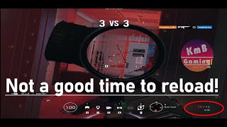 Rainbow six: Seige - Not good time to reload. Heart attack