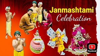 Janmastami celebration full vlog | Janmastami 2024 vlog #janmashtami #vrindavan #shrikrishna