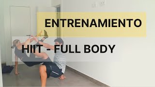 HIIT FULL BODY - 3 Bloques