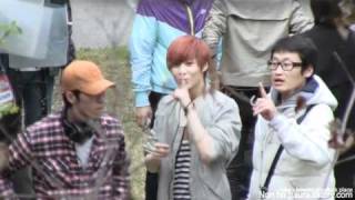 [fancam] 110429 SHINee Taemin: shhh!  @ Seoul Women's University recording