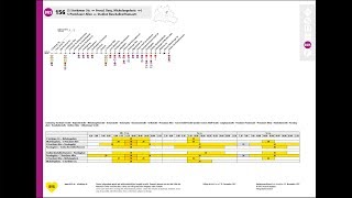 BVG Linie 156 Stadion Buschallee/Hansastr. - S-Storkower Str.