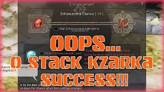 Accidental 0 Stack Kzarka Enhance Success! BDO