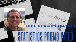 Statistics Promo Video High Peak Education | Probability, Normal Distribution, Hypothesis Testing