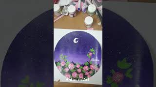 Recreating A Acrylic Painting From @FarjanaDrawingAcademy Part 7. Video #204