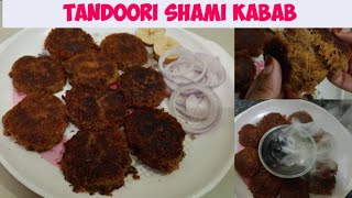 kya aap ne kabhi tandoori shami kabab khaya hai|tandoori shami kabab recipe|mutton shami kabab|