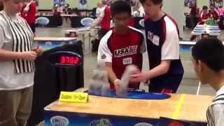 Sport Stacking Open Division Doubles Junior Olympics 2014