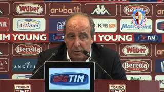 TORINO FC vs BOLOGNA : Conferenza stampa pre partita Giampiero Ventura