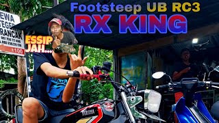 REVIEW DAN PASANG FOOTSTEP UNDERBONE RC3 Unniversal RX KING #rxking #footsteprc3 #rxkingindonesia