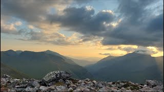 Mamores & Glencoe - backpacking in the sun