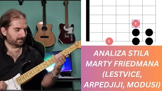 Gitara U Stilu 1: Marty Friedman (Solo i Megadeth Period) (Lestvice, Arpedjiji, Modusi, Tehnika)