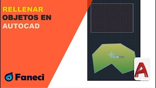 COMO RELLENAR OBJETOS EN AUTOCAD✅