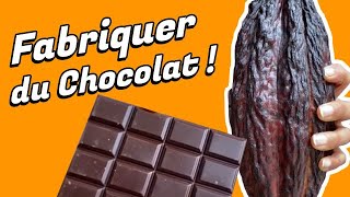 Comment fabriquer du chocolat avec les fèves de cacao !