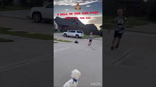 Go Kart Crashes Into Dog Poop!🤣