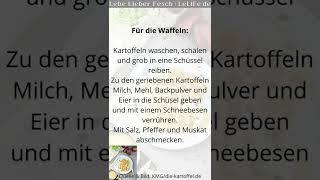 Herzhafte Kartoffel Waffeln #lelife #lebelieberfesch